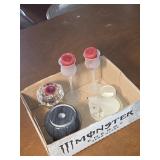 Marble Decor & Assorted Candleholders