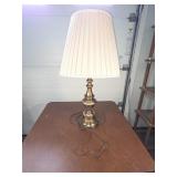 Brass desk lamp 32' tall