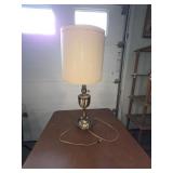 Brass table lamp 34' tall