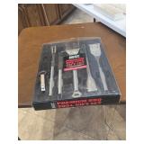 Grilling set with church key