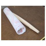 Rolling pin water rolling pin and mat
