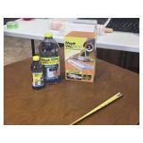 Shark mop and supplies