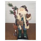 Santa gone fishing