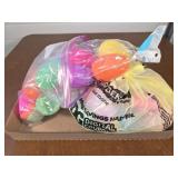 Easter eggs plastic
