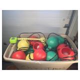 Lighted Christmas bulbs