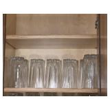 8 water glasses
