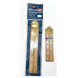 Pair of NOS English Rules