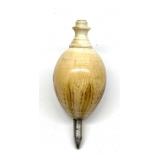 White Material Plumb Bob