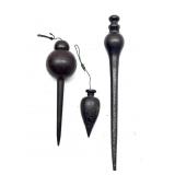 Pair of Iron Plumb Bobs