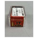 Hornady .17 Mach 2 17 Grain V-MAX Rifle Ammunition - Item No. 83177