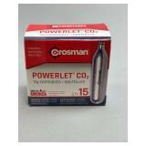Crosman Powerlet CO2 12g Cartridges Box of 15 Model C2315