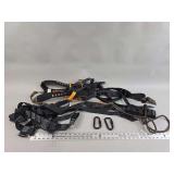 Muddy Safety Harnesses and Carabiners