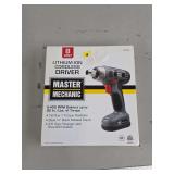 Master Mechanic 8 Volt Lithium-Ion Cordless Driver Model 154258