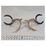 Deer Antler and Horseshoe Wall Mount Brackets