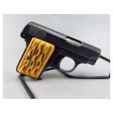 FN Browning Patent 6.35mm Semi-Automatic Handgun with Faux Stag Horn Grips