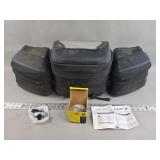 BRP Can-Am LinQ System Modular Luggage Bags with Mounting Hardware and Documentation