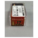 Hornady Rifle Shells 17 Mach 2 17 Grain V-MAX Ammunition Box 83177