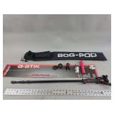 Bog-Pod Q-Stik Monopod Outdoor Sportsman System with Accessories and Packaging