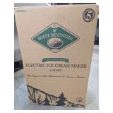White Mountain Appalachian Series Electric Ice Cream Maker 6 Quart