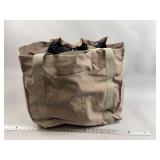 Ducks Unlimited Tan Heavy Duty Multi-Compartment Utility Tote Bag