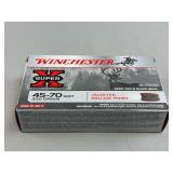 Winchester Super-X 45-70 Govt 300 Grain Jacketed Hollow Point Ammunition Box of 20 Rounds