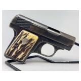 FN Herstal Browning Patent 116292 Semi-Automatic Handgun with Franzite Grips