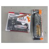 Arrow Model T59P Staple Gun and 28-Piece Screwdriver Bit Set