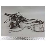 Metal Animal Traps With Chains