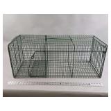 Green Coated Wire Live Animal Trap Cage