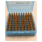 17 Rem Ammo in Blue Plastic Case