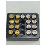 Assorted 380 Auto Ammunition in Plastic Tray