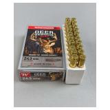 Winchester Deer Season XP 243 Win 95 Grain Ammunition Box