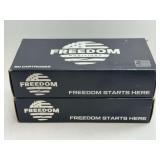 Freedom Munitions 45 Auto 200 Grain RN New Ammunition 2-Box Lot
