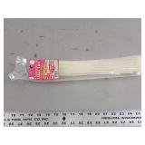 Tool City Standard Duty Cable Ties 14.6 Inch 100 Count Natural Pure Nylon