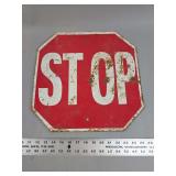 Double-Sided Metal Sign Stop / Farm Bureau Member