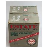 Estate Cartridge Inc. 12 Gauge High Velocity Steel Shotshells - 2 Boxes