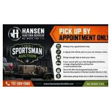 Pick up by APPT ONLY!!!!
