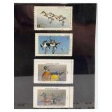 Collection of Iowa Migratory Waterfowl and Department of Natural Resources Conservation Stamps