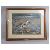 Scott Zoellick Signed Framed Print Fishermen's Gold