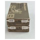 Lot of Two Sellier & Bellot 6.5 Creedmoor 140gr FMJ BT Ammunition Boxes