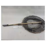 Bass Pro Shops Landing Net with Telescoping Handle and Rubber Mesh