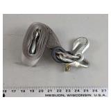 Campbell Tow Strap with Steel Hooks and Hardware
