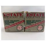 Two Boxes of Estate Cartridge Inc. 12 Gauge High Velocity Magnum Steel Waterfowl Loads