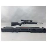 Ruger 10/22 .22 LR Semi-Automatic Rifle with Viridian Scope and Hard Case