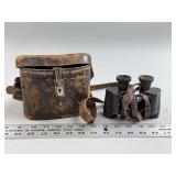 Carl Zeiss Jena D.F. 8x24 Binoculars with Leather Case