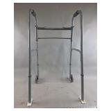 Guardian Folding Medical Walker with Front Wheels