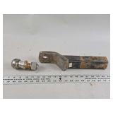 Trailer Hitch Receiver Mount with 2 Inch Stainless Steel Tow Ball