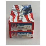 Two Boxes of Hornady American Whitetail 6.5 Creedmoor 129 Grain InterLock Ammunition