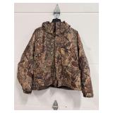 Cabela's Outdoor Gear Mossy Oak Duck Blind Camouflage Hunting Jacket Size 3XL