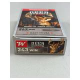 Winchester Deer Season XP 243 Win 95 Grain Ammunition Box